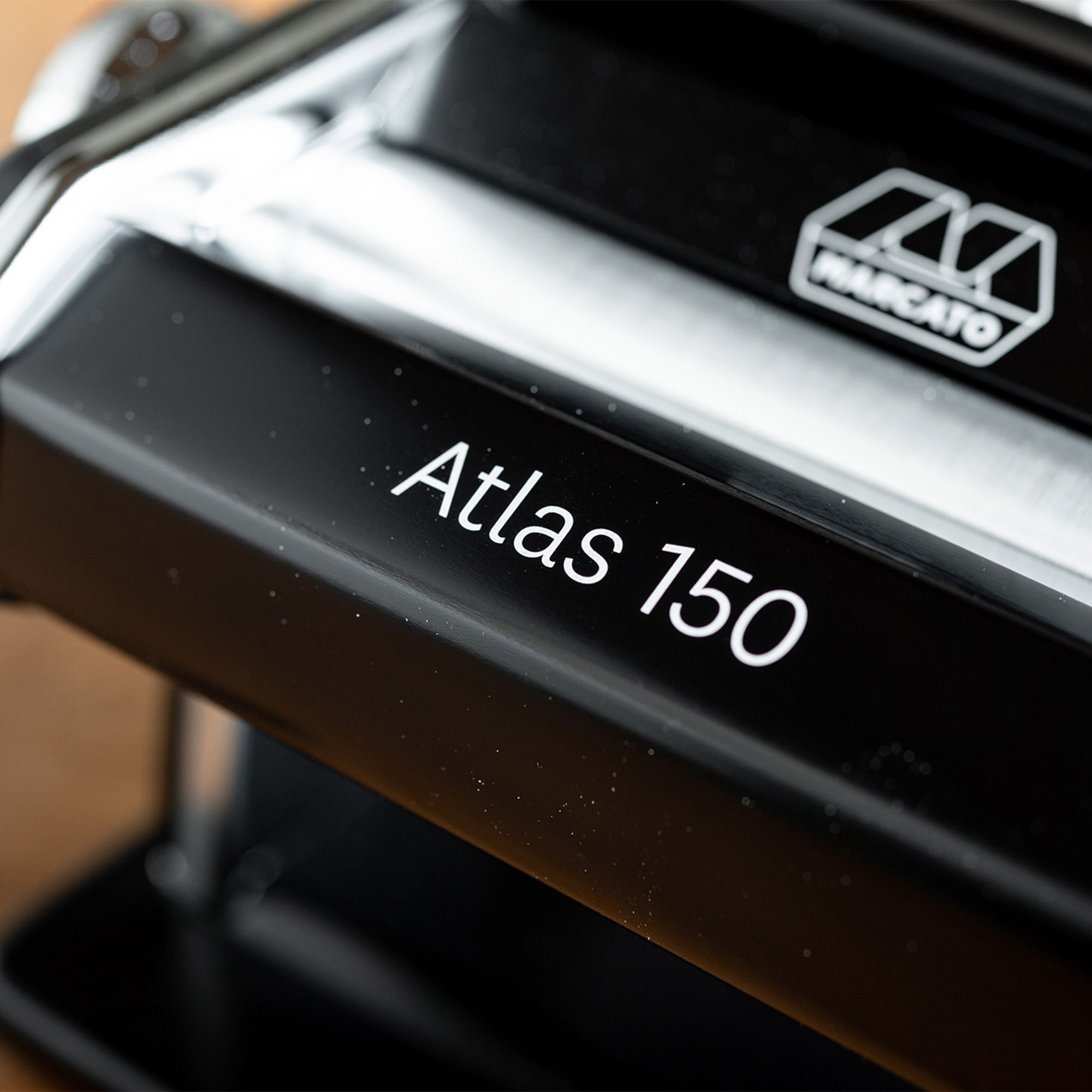 Marcato - Nudelmaschine "Atlas 150 Design" Nero + Pastabike Black