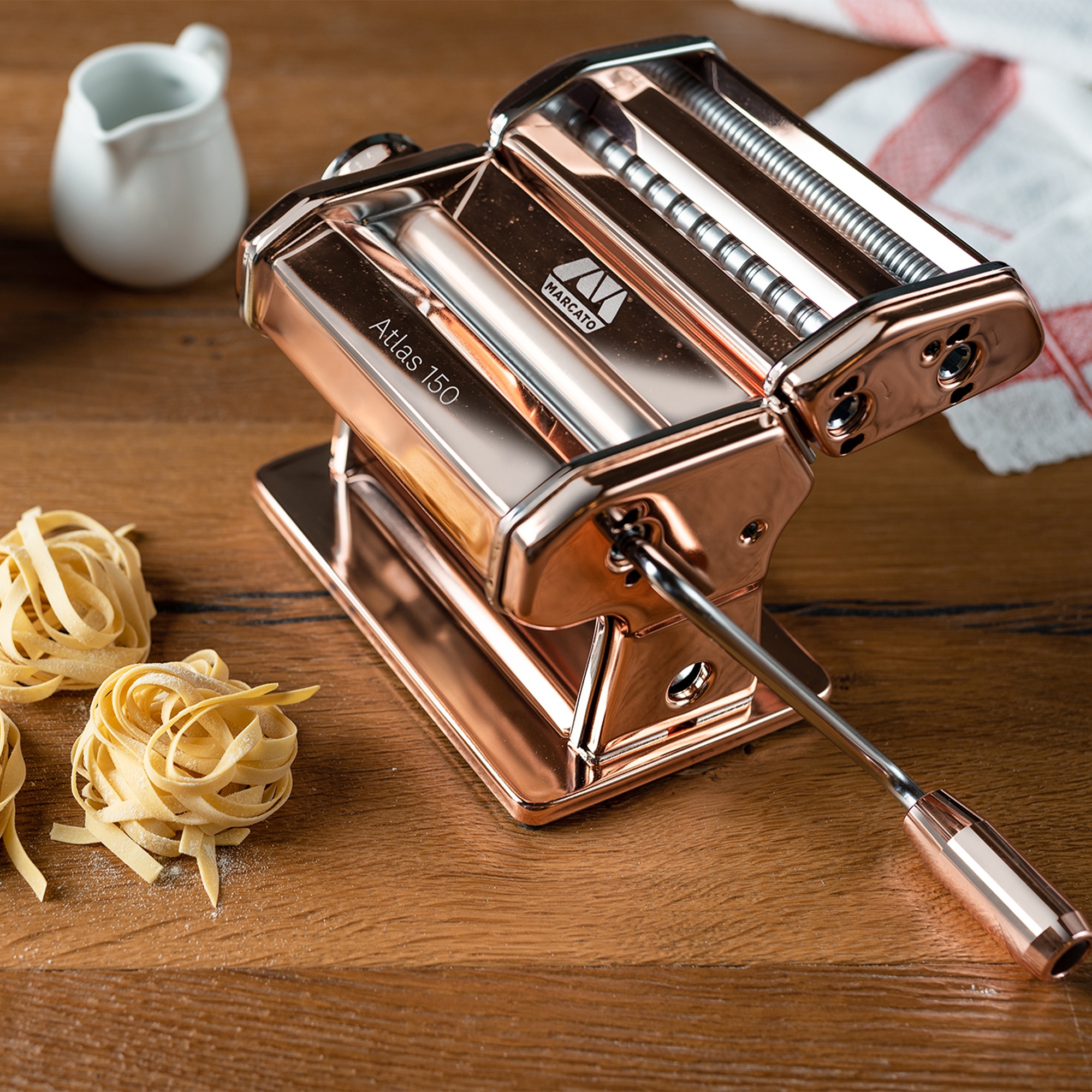 Marcato Atlas 150 pasta maker, copper